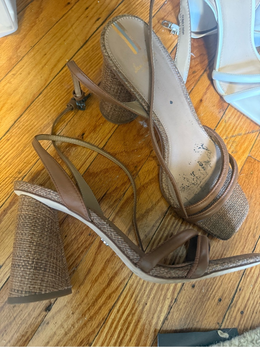 Sam Edelman Kia Heel Slingback Sandals